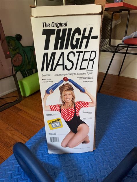 thighmaster suzanne somers|suzanne somers original thigh master.